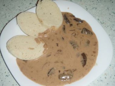 Recept Staročeská houbová omáčka