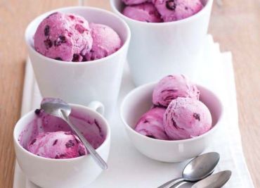 Recept borůvkovo - limetková zmrzlina