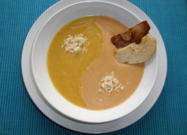 Recept Jablečná polévka s rozinkami