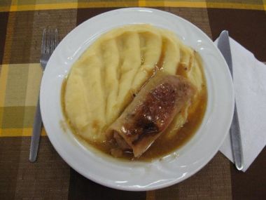 Recept Vepřové měšce plněné zelím