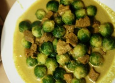 Recept Hovězí maso s růžičkovou kapustou