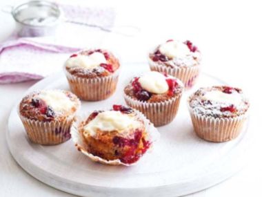 Recept Brusinkové muffiny