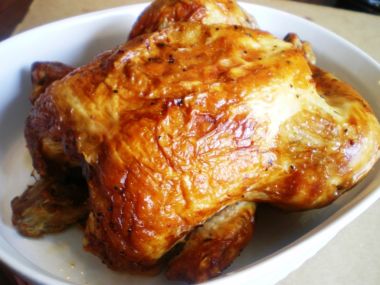 Recept Pečené kuře se zelnou nádivkou