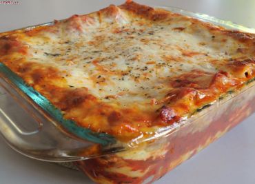 Recept Zapečené lasagne se šunkou