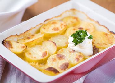 Recept Masová nádivka zapečená v bramborách