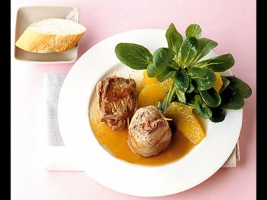 Recept Plněné vepřové medailonky se sušeným ovocem