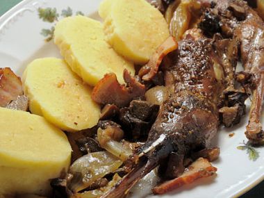 Recept Bažant s ovocem