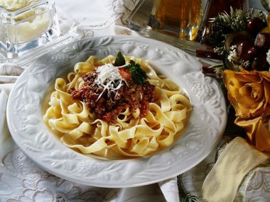 Recept Špagety s ragú