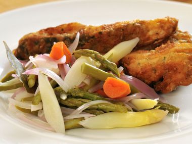 Recept Kapřík ve vinném těstíčku