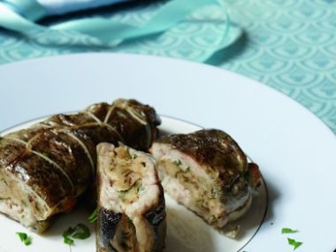 Recept Pstruh s mandlemi