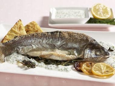 Recept Pstruh se švestkami