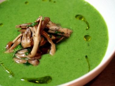 Recept Krémová hrášková polévka