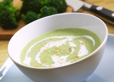Recept Brokolicová polévka s parmazánem