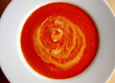 Recept Krémová papriková polévka