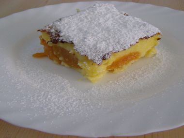 Recept Krupicový nákyp s ovocem