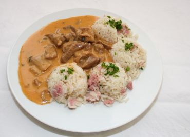 Recept Šunková rýže