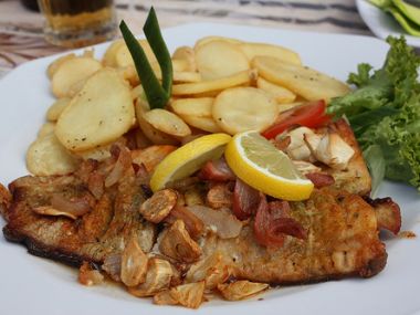 Recept Kapr na švýcarský způsob