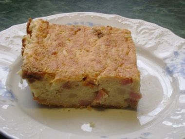 Recept Květákový nákyp
