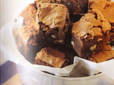 Klasické brownies s vlašskými ořechy