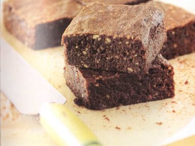 Medové brownies s vlašskými ořechy