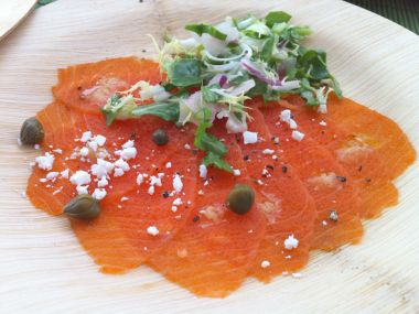 Carpaccio z lososa