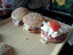 Pikantní hamburger