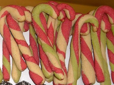 Candy Cane Cookies