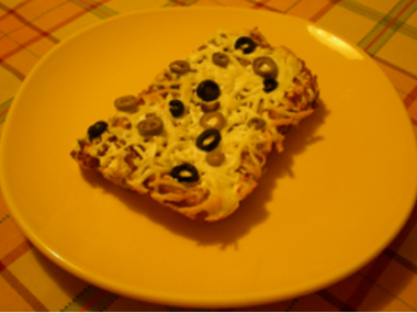 Chlebová pizza