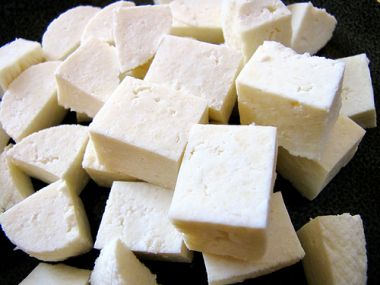 Panýr (paneer) - čerstvý domácí sýr