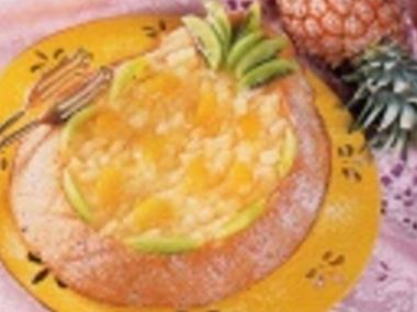 Piškotový ananas