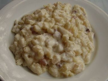 Brynzové halušky