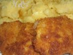 Smažené rybí filé s bramborovou kaší