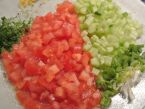 Tabbouleh a losos