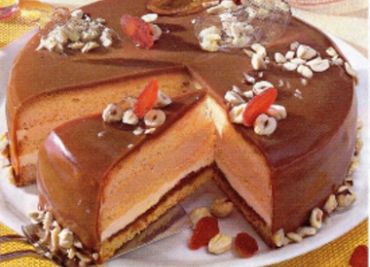 Oříškovo-karamelový dort