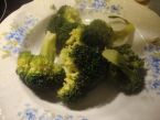 Brokolicová polévka se zakysanou smetanou