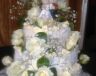 Jednoduchý svatební dort