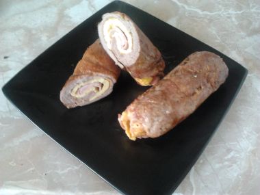 Roládky z kachních prsou