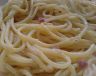 Špagety se smetanovou omáčkou