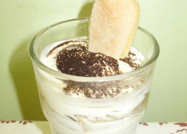 Tiramisu z pomazánkového másla