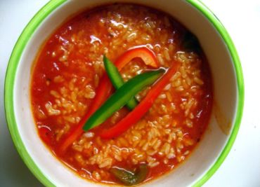 Plněné papriky s rýží