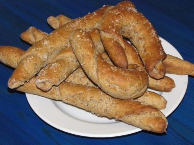 Tmavé pivní rohlíky