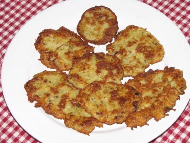 Houbové bramboráčky