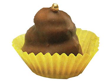 Mátové pralinky