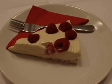 Cheesecake s bílou čokoládou