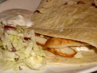 Tortilla s kuřecím masem od babičky