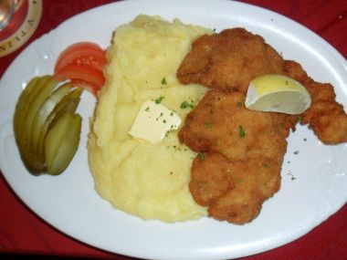 Česnekové králičí řízky