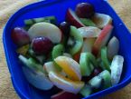 Recept Ovocný salát s mandlemi