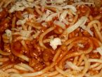 Recept Špagety s rajčatovou omáčkou