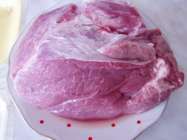 Vepřové plecko - na česneku
