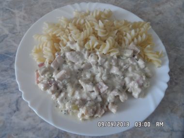 Kuřecí prsa s nivou